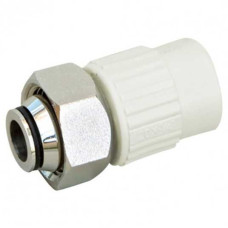 Муфта з євроконусом та накидною гайкою d20х3/4