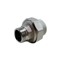 З'єднання американка PPR біла d25x1"З