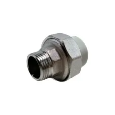 З'єднання американка PPR біла d25x1"З