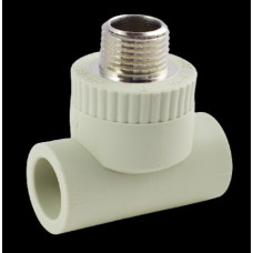 Трійник VITOPlast d25х1/2"(Зовнішня різьба)