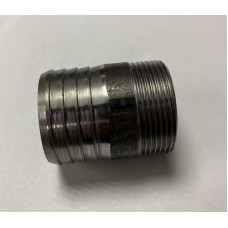 Штуцер стальний d 15 зв (40 мм.)